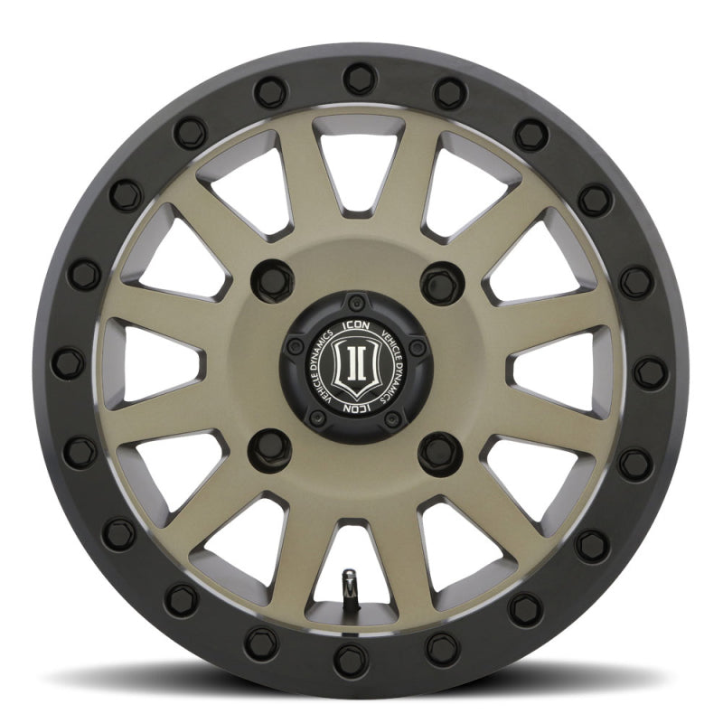 ICON Compression 15x7 4x156 38mm Offset 5+2 BS 132mm Bore Bronze Wheel