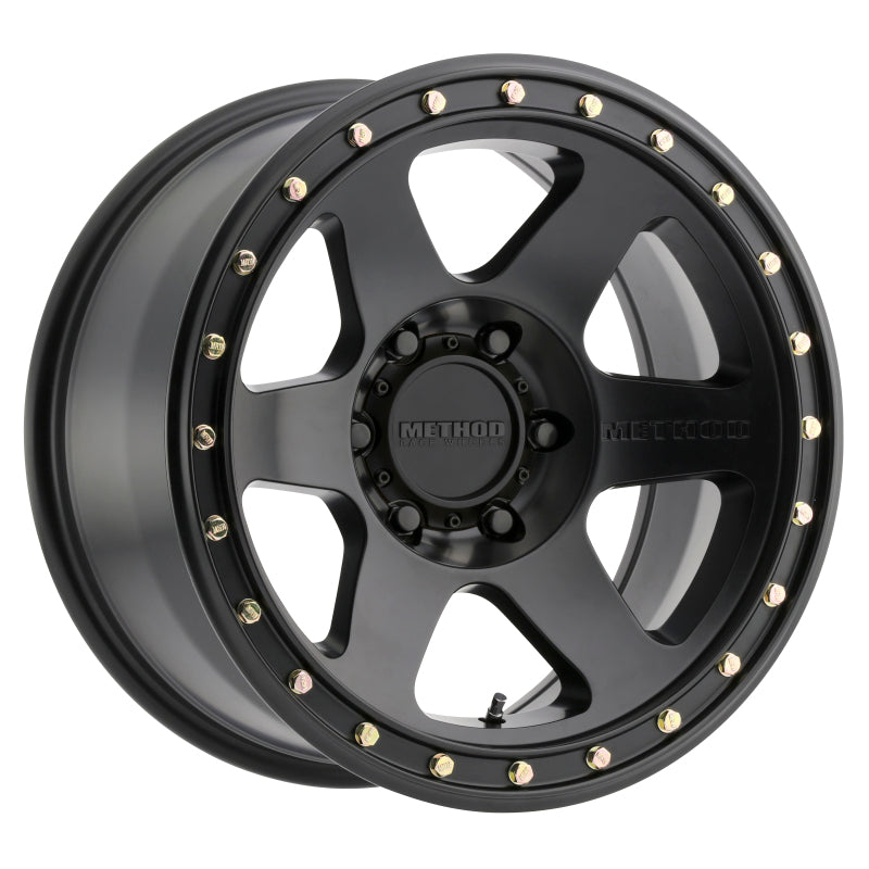 Method MR310 Con6 17x8.5 0mm Offset 6x120 67mm CB Matte Black Wheel