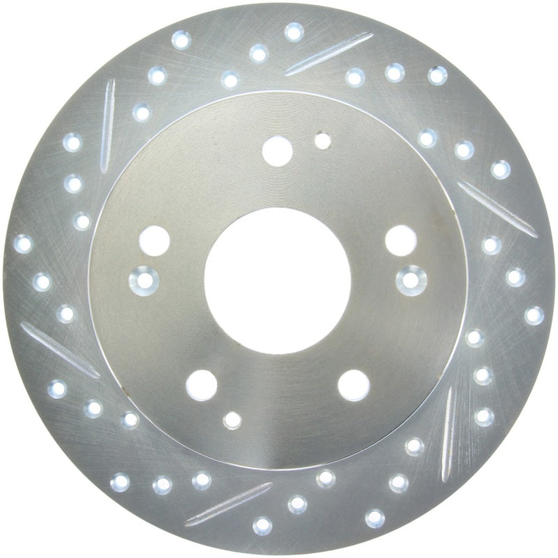 StopTech Select Sport Drilled & Slotted Rotor - Rear Right