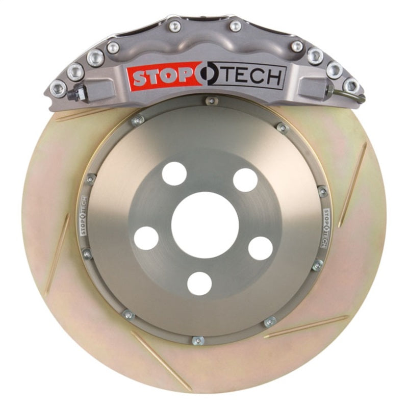 StopTech 03-06 Evo Front BBK w/ ST-60 Trophy Anodized Calipers 355x32mm Zinc Slotted Rotors