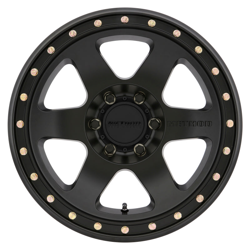 Method MR310 Con6 17x8.5 0mm Offset 6x120 67mm CB Matte Black Wheel