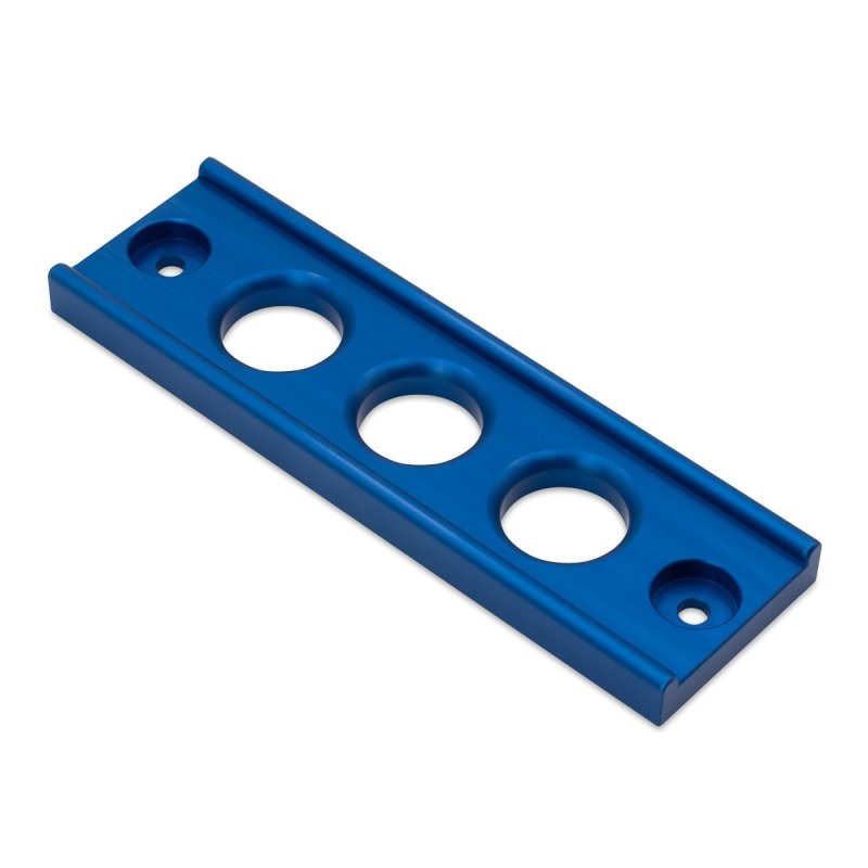 BLOX Racing Billet Battery Tiedown - Blue