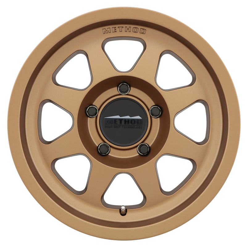 Method MR701 16x8 0mm Offset 5x120 72.6mm CB Method Bronze Wheel