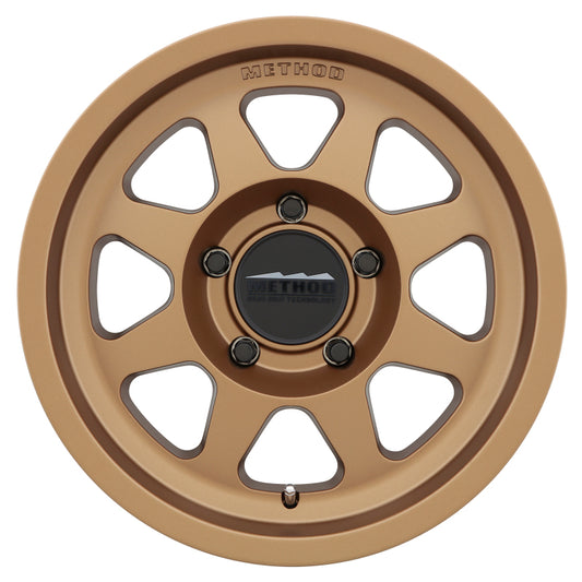 Method MR701 16x8 0mm Offset 5x120 72.6mm CB Method Bronze Wheel