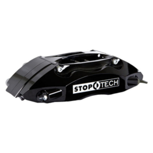 StopTech 06-09 Honda S2000 BBK Front ST-40 Black Caliper 328x28 Slotted Rotors