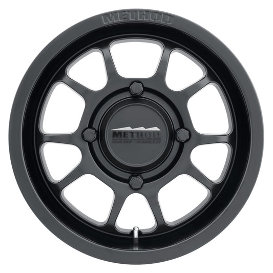 Method MR409 15x8 4+4/0mm Offset 4x156 132mm CB Matte Black Wheel