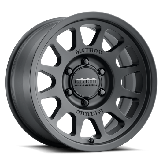 Method MR703 16x8 0mm Offset 6x120 67mm CB Matte Black Wheel