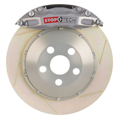 StopTech 97-01 Acura Integra Type R Front BBK ST-40 Trophy Anodized Calibers 328x28 Zinc Slotted Ro