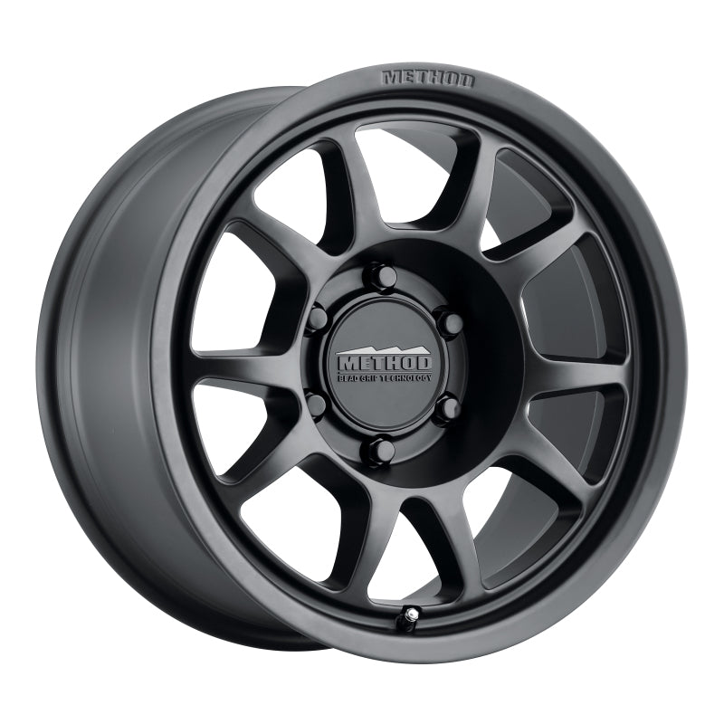 Method MR702 16x8 +30mm Offset 6x120 67mm CB Matte Black Wheel