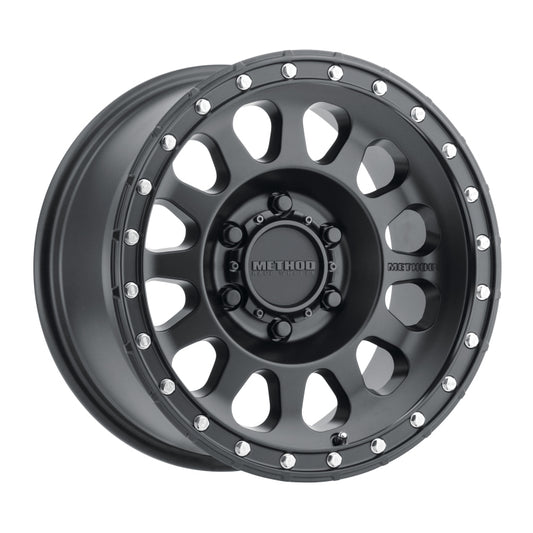 Method MR315 16x8 0mm Offset 6x120 67mm CB Matte Black Wheel