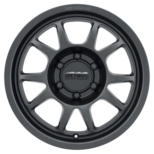 Method MR702 16x8 0mm Offset 6x5.5 106.25mm CB Matte Black Wheel