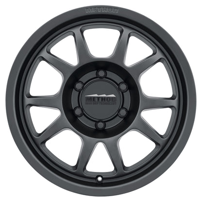 Method MR702 16x8 0mm Offset 6x120 67mm CB Matte Black Wheel