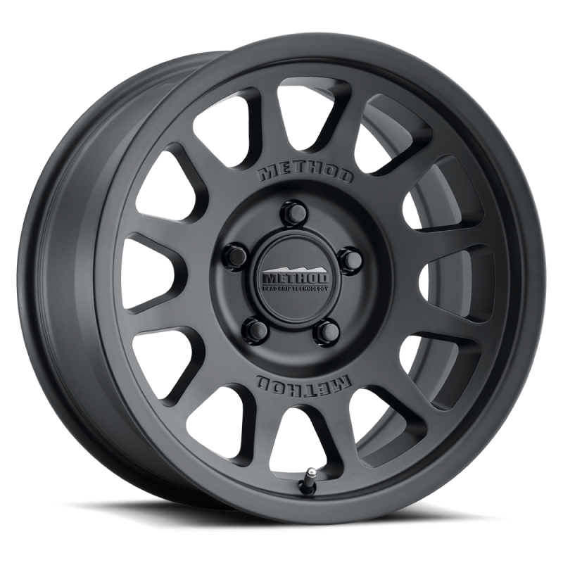 Method MR703 15x7 +15mm Offset 5x100 56.1mm CB Matte Black Wheel