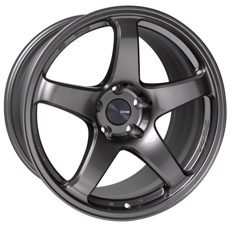 Enkei PF05 16x7 5x100 48mm Offset 75mm Bore Dark Silver Wheel