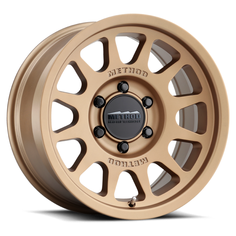 Method MR703 16x8 0mm Offset 6x120 67mm CB Method Bronze Wheel