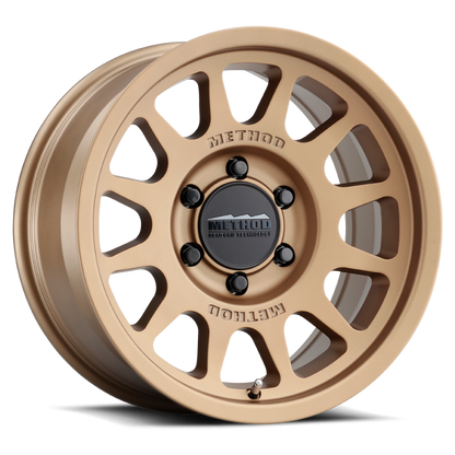 Method MR703 16x8 0mm Offset 6x120 67mm CB Method Bronze Wheel