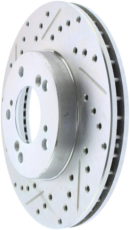 StopTech Select Sport 97-01 Acura Integra Sport Drilled & Slotted Right Rotor