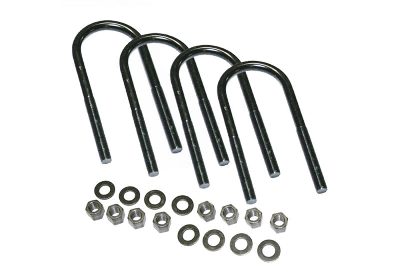 Superlift U-Bolt 4 Pack 9/16x3-1/8x10 Round w/ Hardware