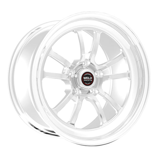 Weld S70 17x10 / 5x115mm BP / 5.2in. BS Polished Wheel (High Pad) - Non-Beadlock