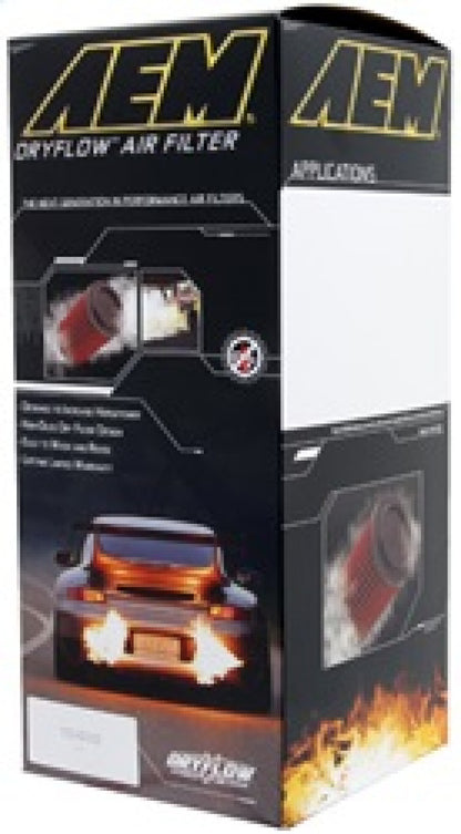 AEM 08 Chevy Express Van 4.8/6.0L V8 3.313in ID x 5.313in OD x 13.25in H Replacement DryFlow Filter