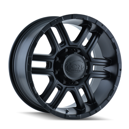 ION Type 179 16x8 / 6x114.3 BP / 10mm Offset / 83.82mm Hub Matte Black Wheel