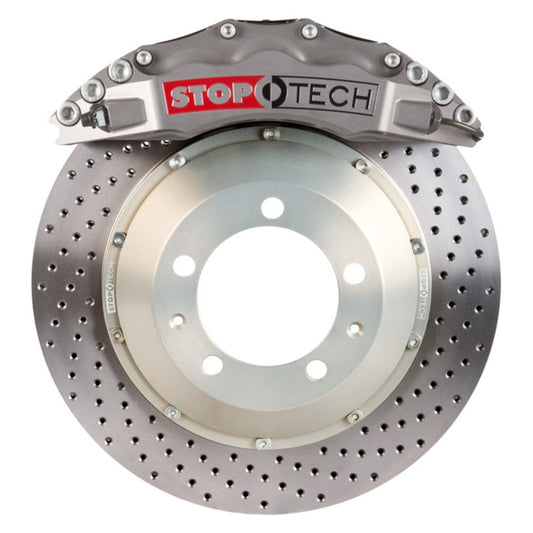 StopTech 00-05 Honda S2000 BBK Front Six Piston Trophy Anodized Caliper 355x32 Drilled Rotors