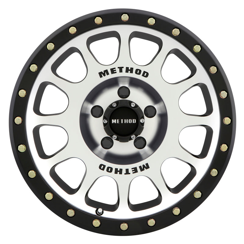 Method MR305 NV 16x8 0mm Offset 5x4.5 83mm CB Machined/Black Street Loc Wheel