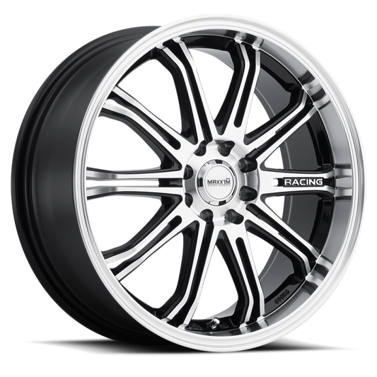 Maxxim Ferris 16x7 8x100/114.3 ET40 Black Machine Face