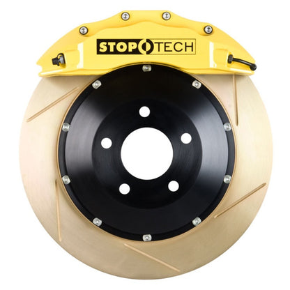 StopTech 06-09 Honda S2000 Yellow ST-60 Caliper 355x32mm Slotted Coated Rotors Front Big Brake Kit