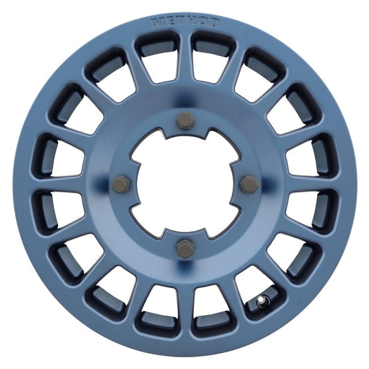 Method MR407 15x6 5+1/+51mm Offset 5x4.5 77mm CB Bahia Blue Wheel