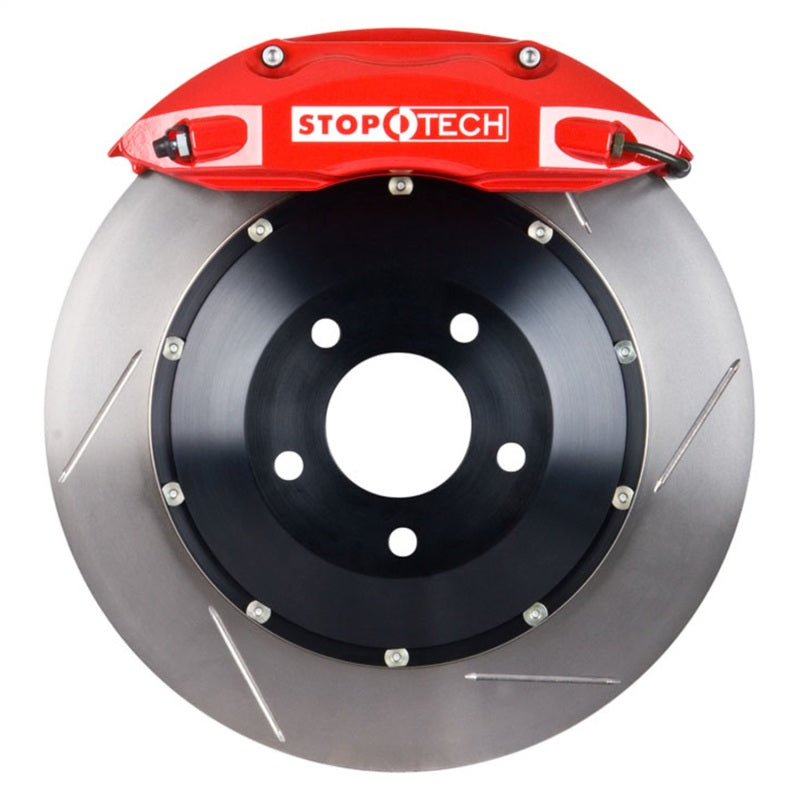 StopTech BBK 93-97 Del Sol VTEC/90-01 Integra ST-40 Calibers 328x28mm Front Red Slotted Rotors