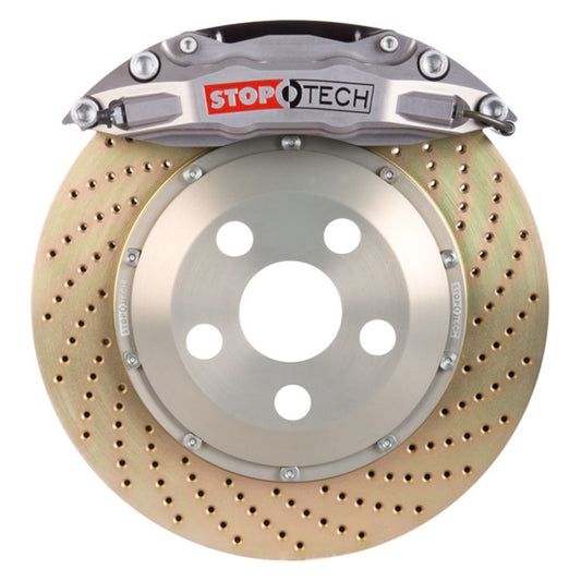 StopTech 00-05 Honda S2000 Trophy ST-40 Caliper 328x28mm Drilled Coated Rotors Front Big Brake Kit