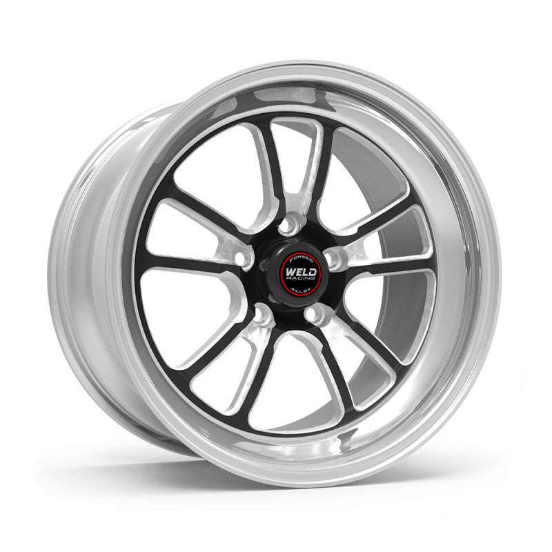 Weld S70 17x10.5 / 5x120mm BP / 7.7in. BS Black Wheel (High Pad) - Non-Beadlock