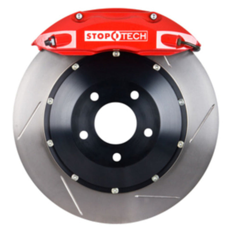 StopTech 09-17 Nissan 370Z ST-41 Red Calipers 355x32mm Slotted Rotors Rear Big Brake Kit