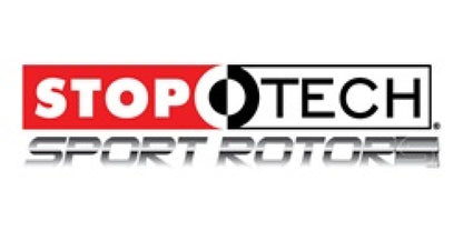 StopTech Select Sport 92-00 Honda Civic Drilled and Slotted 1-Piece Rear Passenger Side Brake Rotor