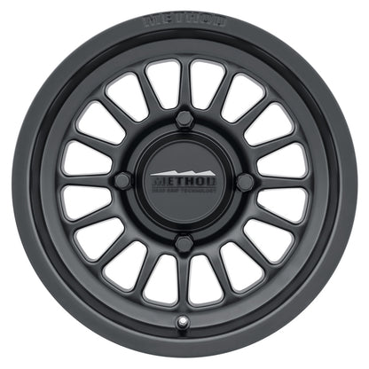 Method MR411 15x7 4+3/+13mm Offset 4x156 132mm CB Matte Black Wheel