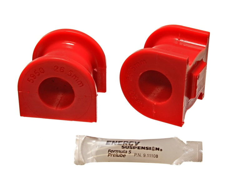 Energy Suspension 00-09 Honda S2000 Red 26.5mm Rear Sway Bar Bushing Set