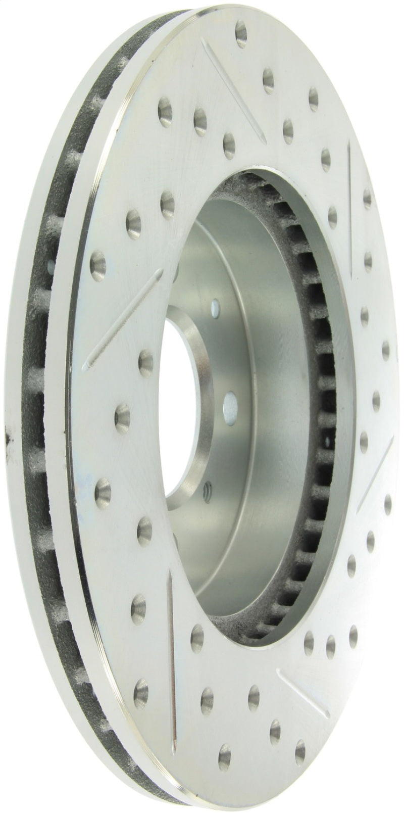 StopTech Select Sport 90-01 Acura Integra (exc. Type R) Slotted and Drilled Right Front Rotor