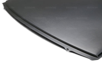 Seibon 2016 Honda Civic Coupe Dry Carbon Roof Replacement (Dry Carbon Products are Matte Finish)