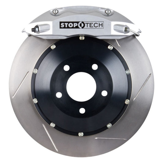 StopTech 06-09 Honda S2000 2.2L ST-40 Silver Calipers 355x32mm Slotted Rotors Front Big Brake Kit