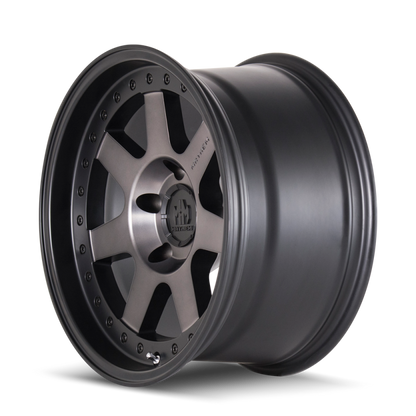 Mayhem 8300 Prodigy 18x9 / 8x165.1 BP / 0mm Offset / 130.8mm Hub Matte Black w/ Dark Tint Wheel