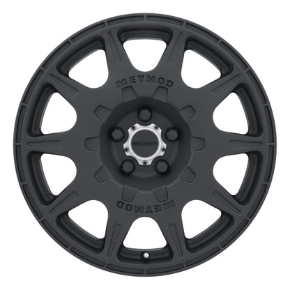 Method MR502 RALLY 16x7 +15mm Offset 5x4.5 67.1mm CB Matte Black Wheel