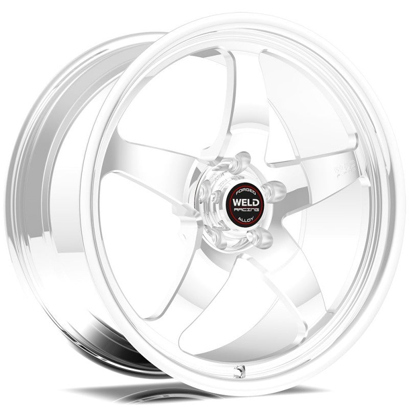 Weld S71 17x10.5 / 5x115mm BP / 5.7in. BS Polished Wheel (High Pad) - Non-Beadlock