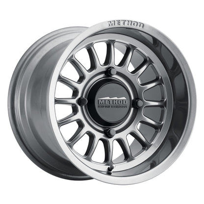Method MR411 15x10 6+4/+25mm Offset 4x156 132mm CB Gloss Titanium Wheel