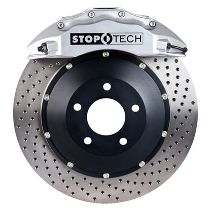 StopTech 06-09 Honda S2000 Silver ST-60 Caliper 355x32mm Drilled Rotors Front Big Brake Kit