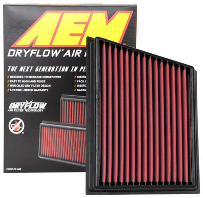 AEM 2011 GMC SIERRA 2500 HD 6.6L Dryflow Round Straight Air Filter