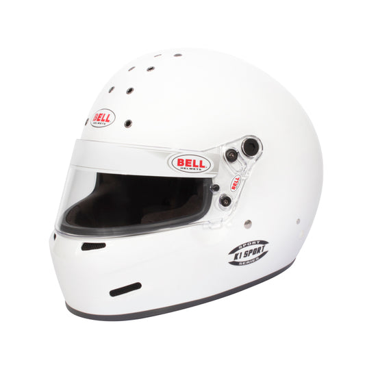 Bell K1 Sport SA2020 V15 Brus Helmet - Size 57 (White)