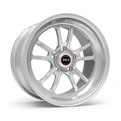 Weld S70 17x10 / 5x4.75 BP / 5.2in. BS Polished Wheel (High Pad) - Non-Beadlock