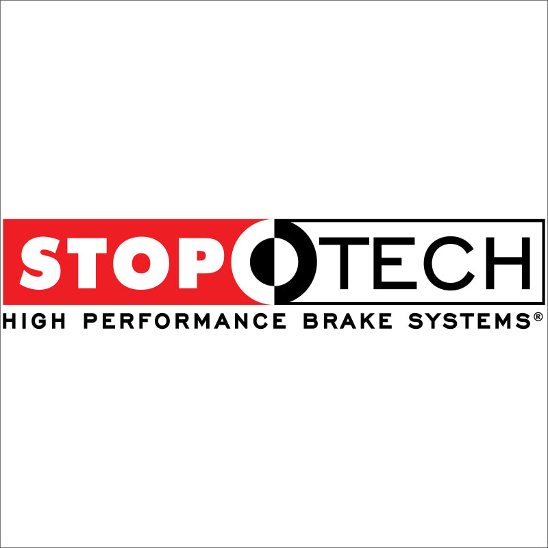 StopTech 08-10 Lancer Ralliart Rear BBK w/ Red ST-22 Calipers Slotted 345x28mm Rotors/Pads/SS Lines