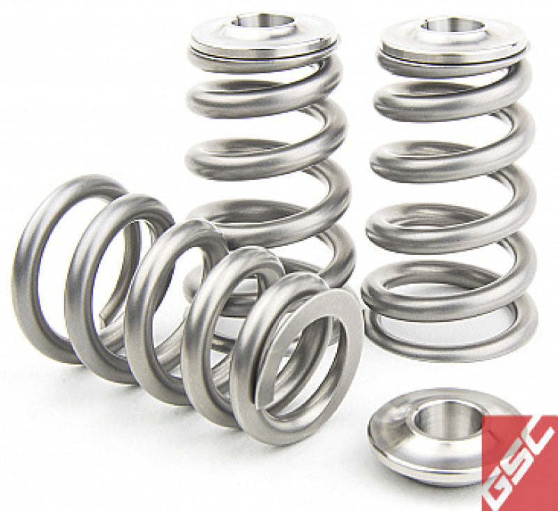 GSC P-D Toyota 2JZ-GTE Extreme Pressure Single Conical Valve Spring and Ti Retainer Kit